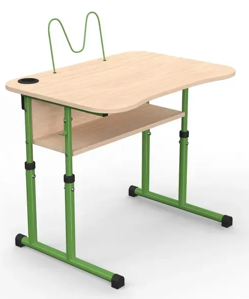 Стіл учнівський кругла труба №4-6/ 700х500 МФ Вересень